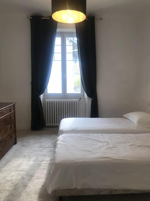 Bel Appartement Avec Vue 昂代 外观 照片